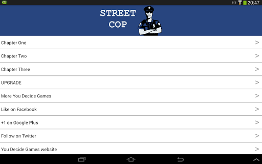 【免費解謎App】Street Cop You Decide FREE-APP點子