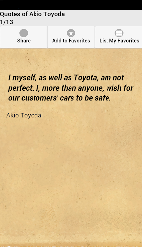 Quotes of Akio Toyoda