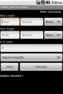 Free Paint Calc Pro Select APK