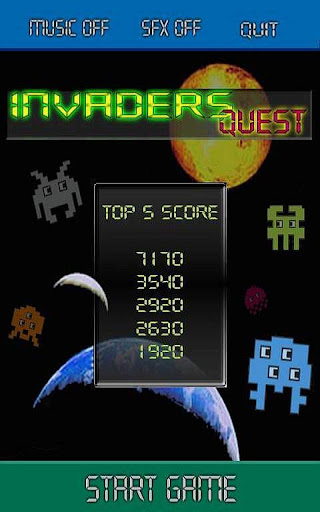 【免費休閒App】Invaders Quest-APP點子