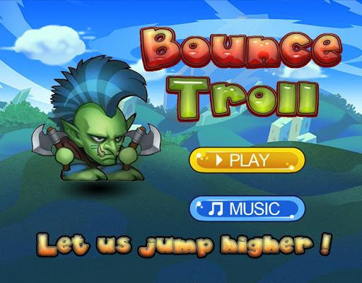 Bounce Green Troll Run