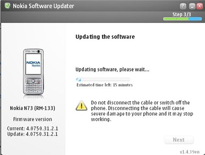 Nokia-Updating