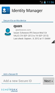 Free Download Identity Manager APK