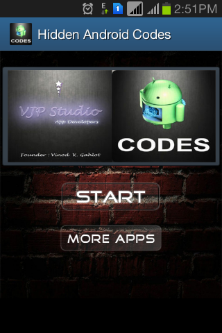 Hidden Android Codes
