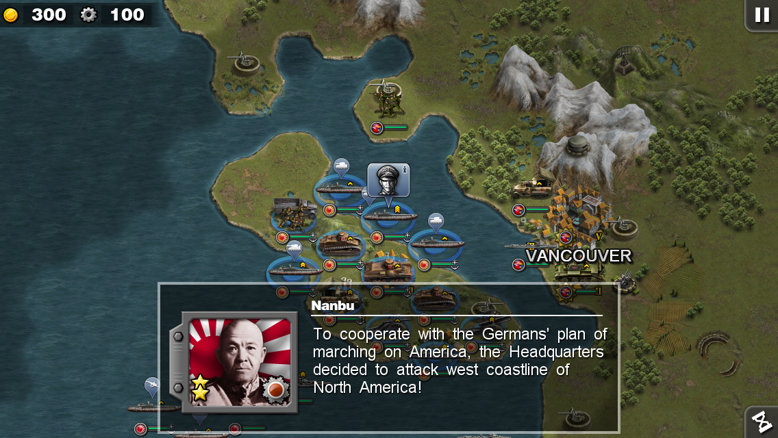 Glory of Generals :Pacific HD - screenshot
