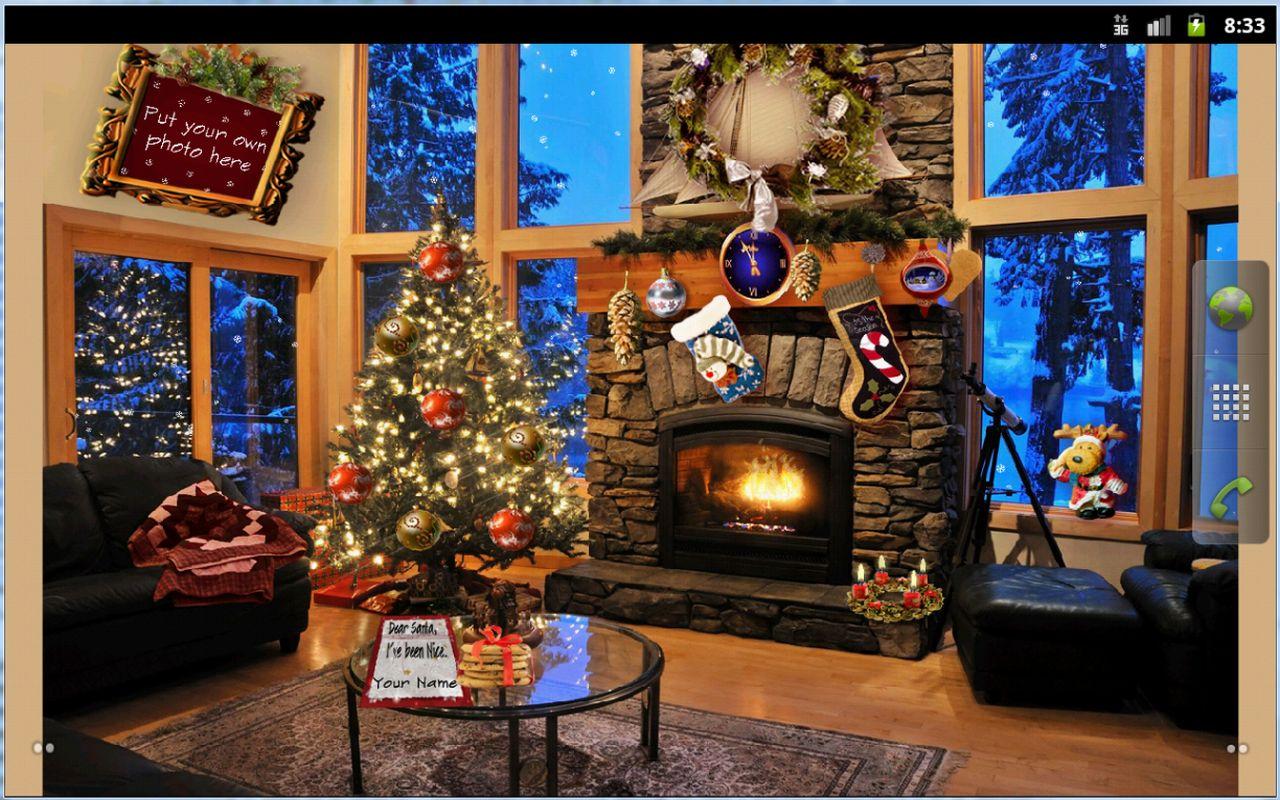 Christmas Fireplace LWP - Android Apps on Google Play