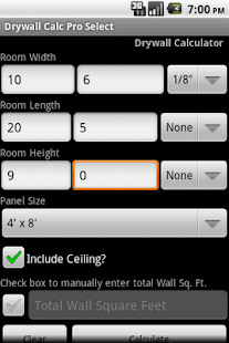Free Download Drywall Calc Pro Select APK