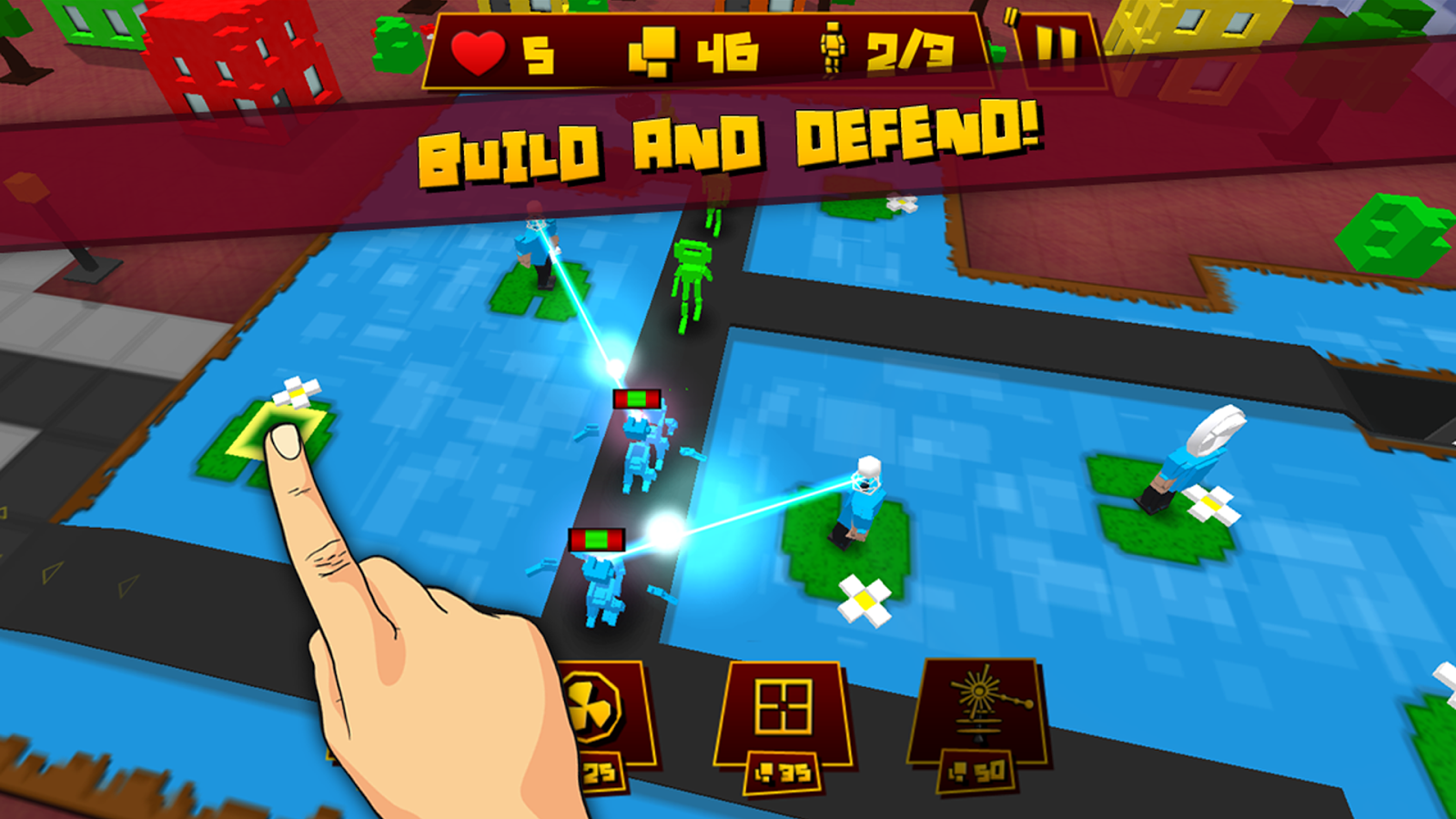 Block Defender: Tower Defense - screenshot