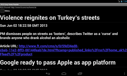 【免費新聞App】RSS Easy News Reader 2-APP點子