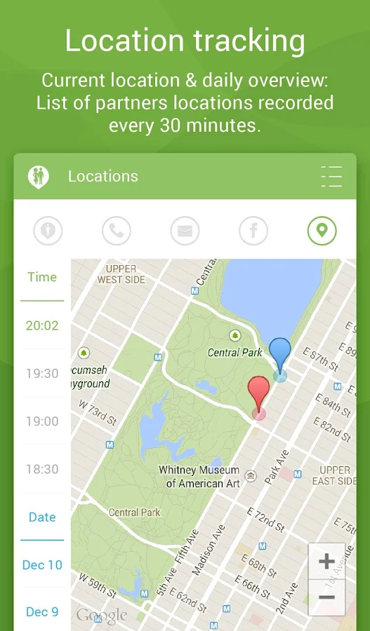    Couple Tracker - Phone monitor- screenshot  