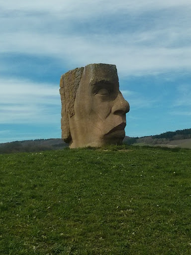 Sculpture Halber Kopf