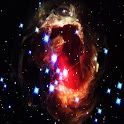 3D outer space 007 logo