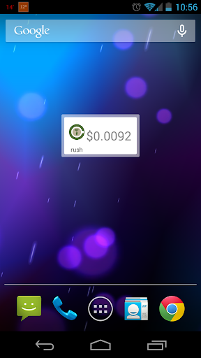 Simple Teacoin Widget