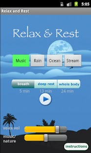 Relax and Rest Meditations - screenshot thumbnail