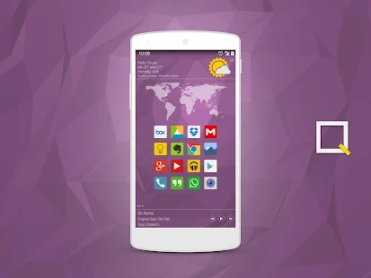 Quadro Icon Theme Apex Go Nova - screenshot thumbnail
