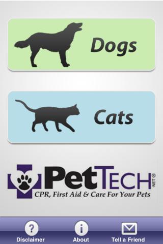 Android application PetTech PetSaver screenshort