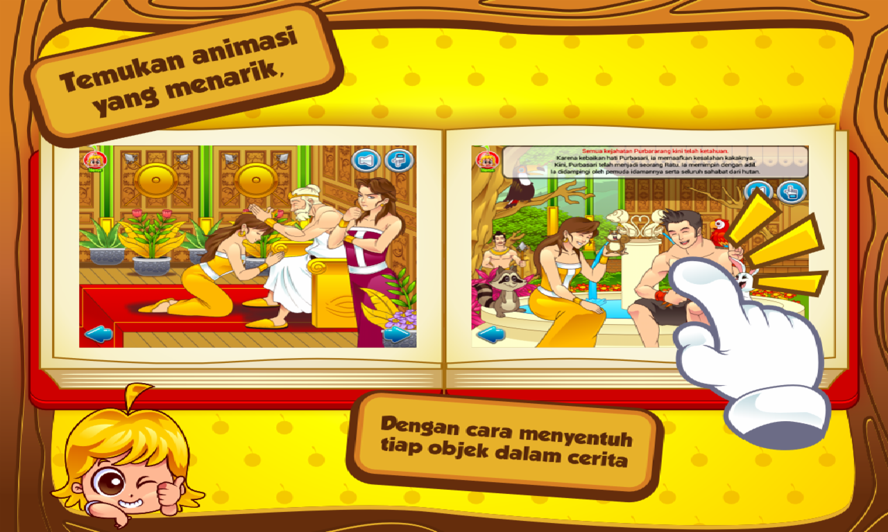 Cerita Anak: Lutung Kasarung dan Putri Purbasari - Android 