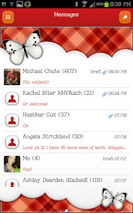 Download GO SMS THEME|RedOrangeSky APK for PC
