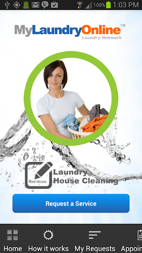 Laundry Pickup House Cleaning