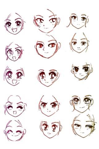 How To Draw Faces Manga