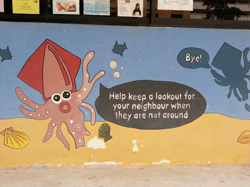 Vigilant Squid Mural