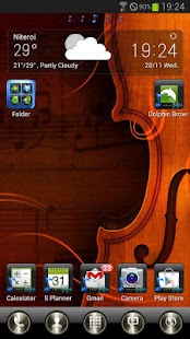 Music GO Launcher EX Theme Screenshots 0