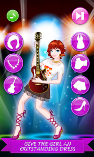 Guitar Girl Fashion Makeover