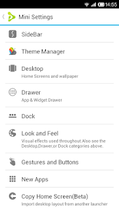 Mini Launcher(Kitkat UI) - screenshot thumbnail