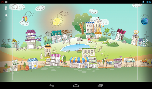 download Hand-Drawn City Wallpaper PRO free