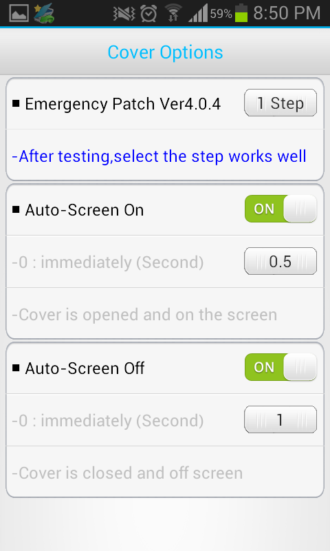 Smart Cover Pro (Screen Off) - screenshot