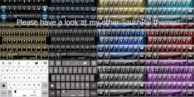 TouchPal Flat UI White Theme - screenshot thumbnail