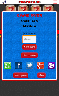 PhotoPairs. Memory game. Screenshots 9