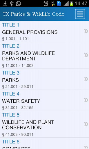 TX Parks and Wildlife Code