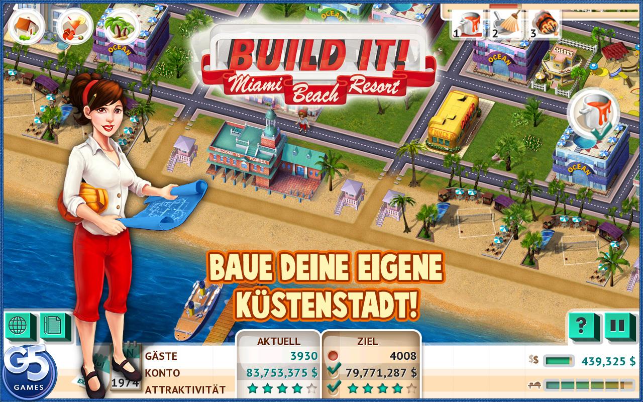 Android application Build It! Miami Beach (Full) screenshort