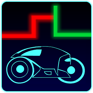 Light Cycles Duel + logo