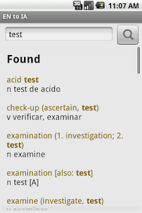English to Interlingua Screenshots 0
