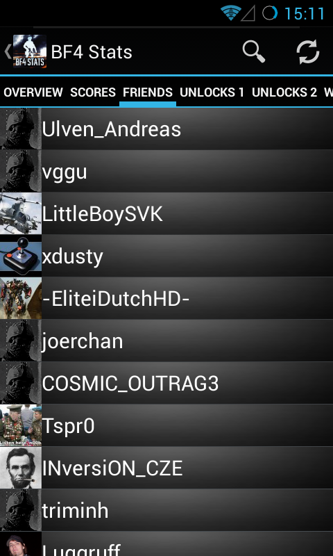 BF4 Stats Premium Screen 2