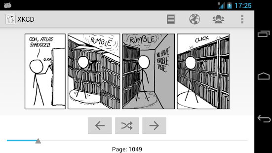 XKCD browser