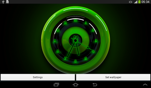 download นาฬิกา Neon free