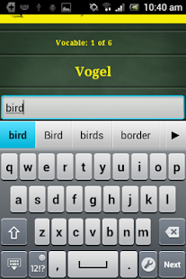 Student Vocabulary Trainer Screenshots 5