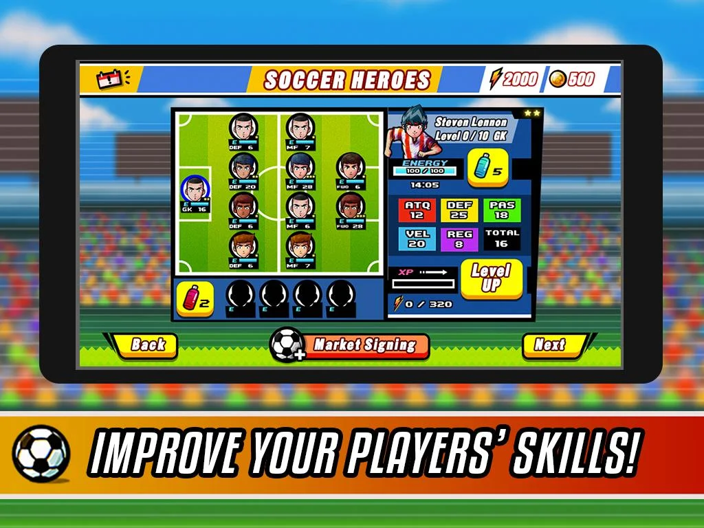 Soccer Heroes - Road to Brazil - screenshot