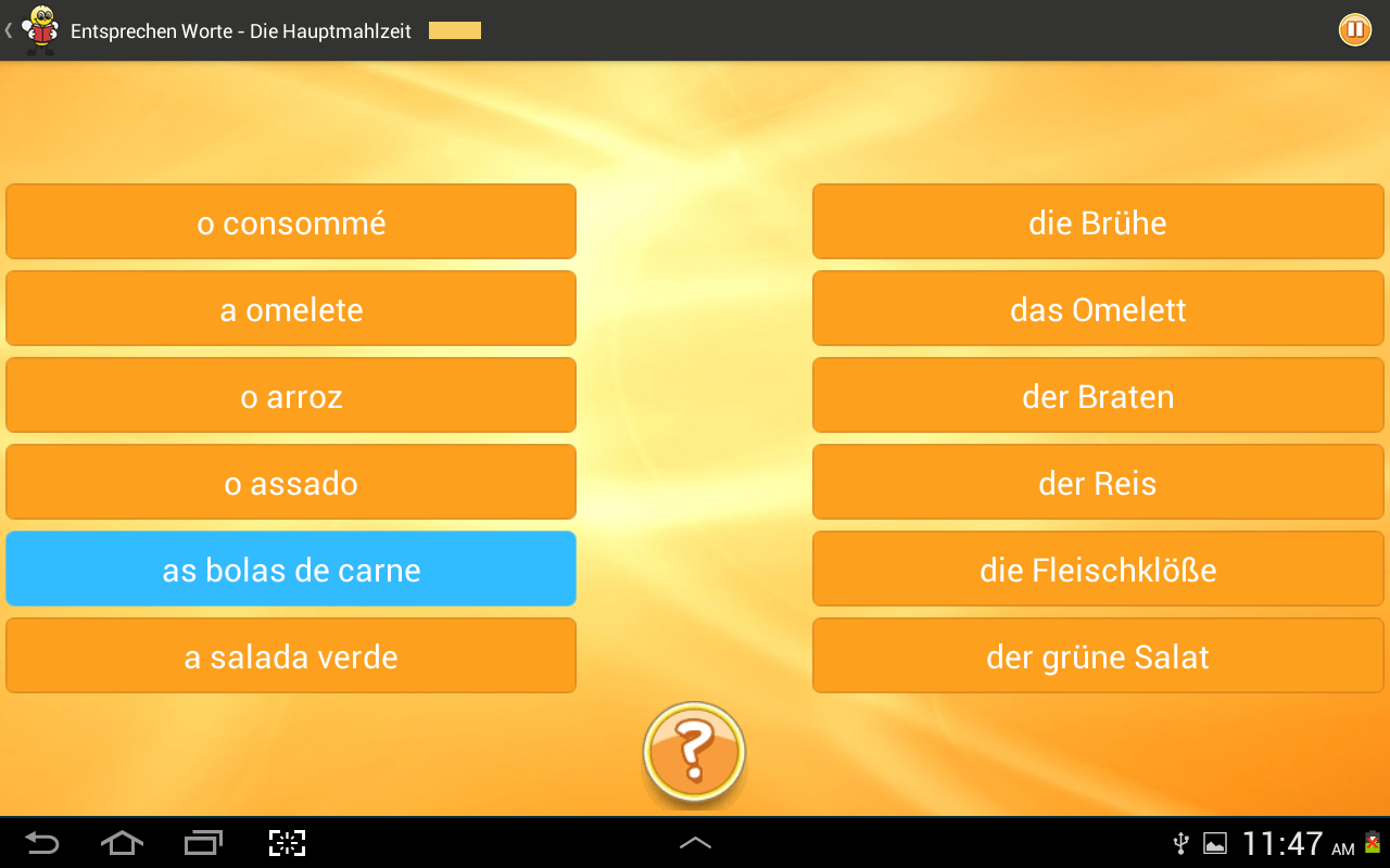 Portugiesisch Lernen Wörter - screenshot