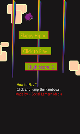 【免費休閒App】Flappy Hippo-APP點子