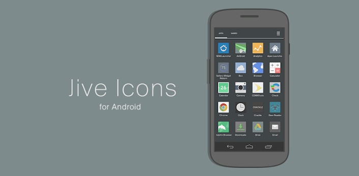 Jive Icons (Apex, Nova, ADW)