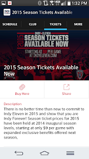 Indy Eleven - Official App Screenshots 2