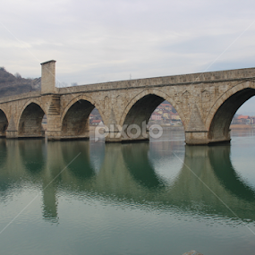 The Bridge on the Drina ('Na Drini ćuprija) by Илија Марковић - Buildings & Architecture Bridges & Suspended Structures