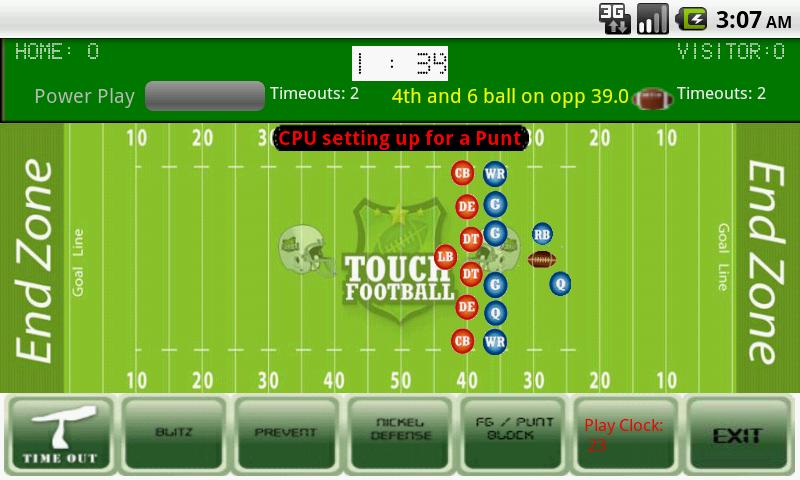 Touch Football Pro Android Apps On Google Play