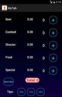 Free MyTab - Bar Tab APK for Android