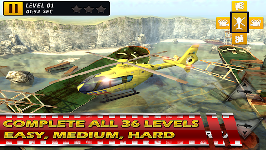 Helicopter 3D Rescue Parking Screenshots 13