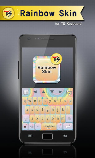 Rainbow Skin for TS Keyboard